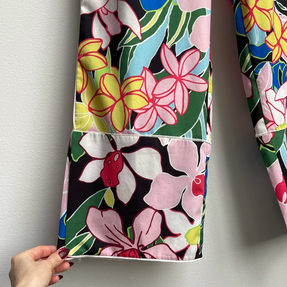 Zara NWT floral pants trousers - Picture 4 of 6